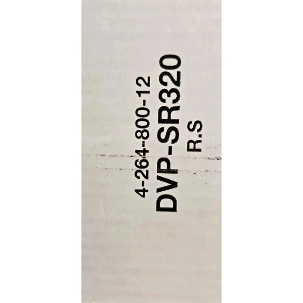 Sony DVD Player with‎ Remote REGION 4 DVP-SR320 USB NEW Australia Latin America